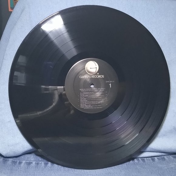 Berlin Count Three and Pray 1986 Vinyl Record Goldstamp Promo - Picture 3 of 5